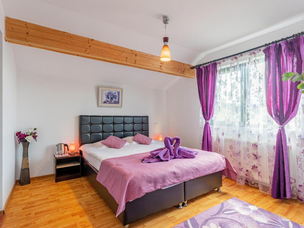 Casuta Cu Trandafiri Hotell Slănic Exteriör bild