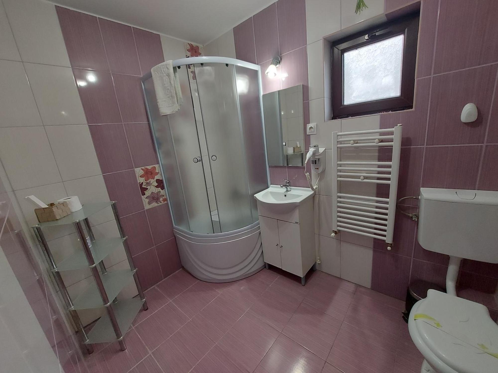 Casuta Cu Trandafiri Hotell Slănic Exteriör bild